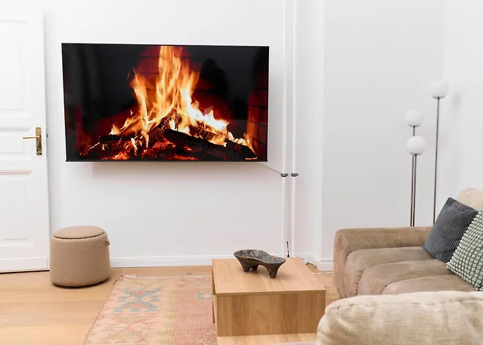 Loftly Kant99 - Zentral - 90m2 - Self Check-in - 300 Mbit Apartmán