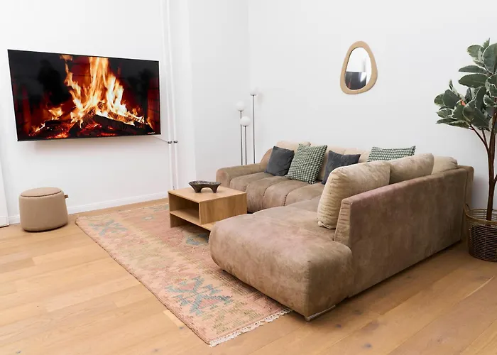 Loftly Kant99 - Zentral - 90m2 - Self Check-in - 300 Mbit Apartmán