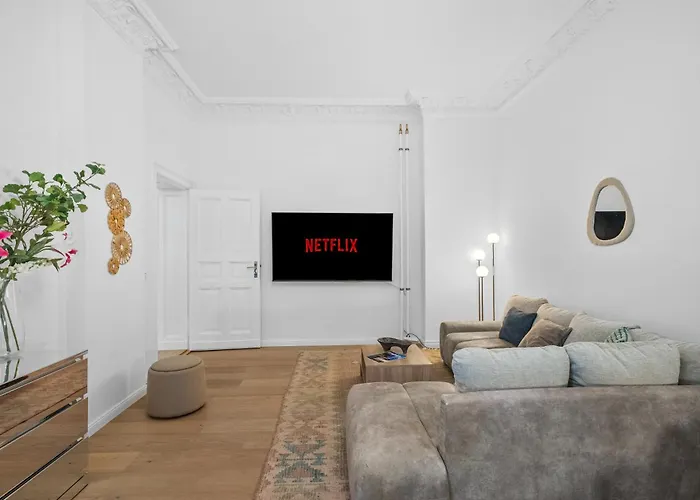 Loftly Kant99 - Zentral - 90m2 - Self Check-in - 300 Mbit Apartmán