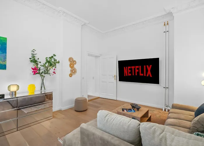 Loftly Kant99 - Zentral - 90m2 - Self Check-in - 300 Mbit Διαμέρισμα Βερολίνο