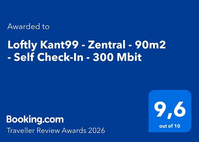 Loftly Kant99 - Zentral - 90m2 - Self Check-in - 300 Mbit Berlin